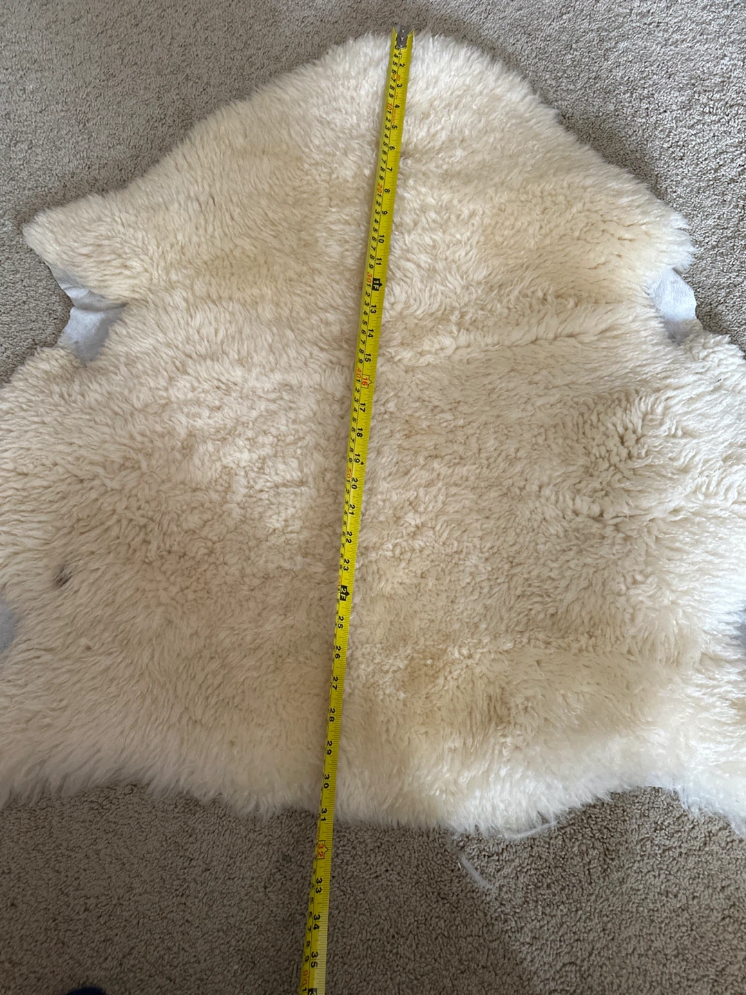 Sheepskin Australian off white - photo 2