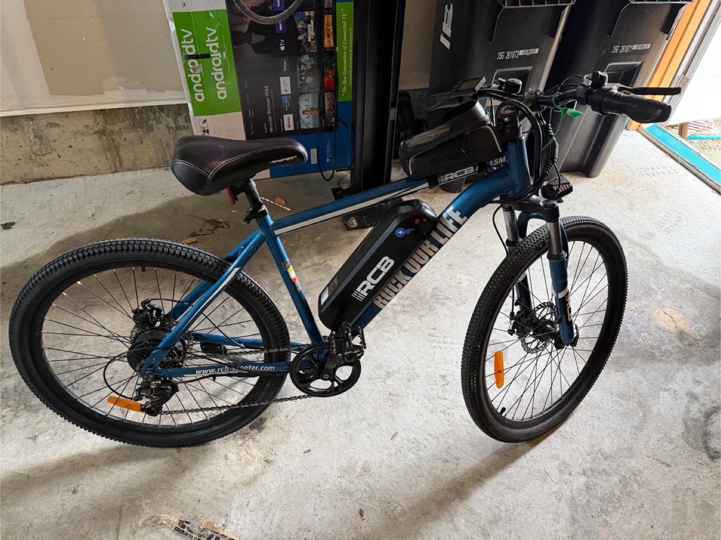 Blue RCB Electric Bike