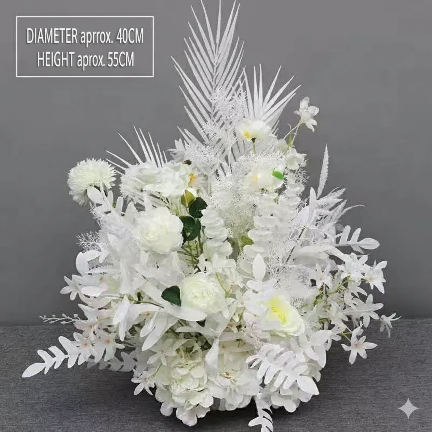 Artificial Floral Arrangement - Pink, Blue, White - photo 2