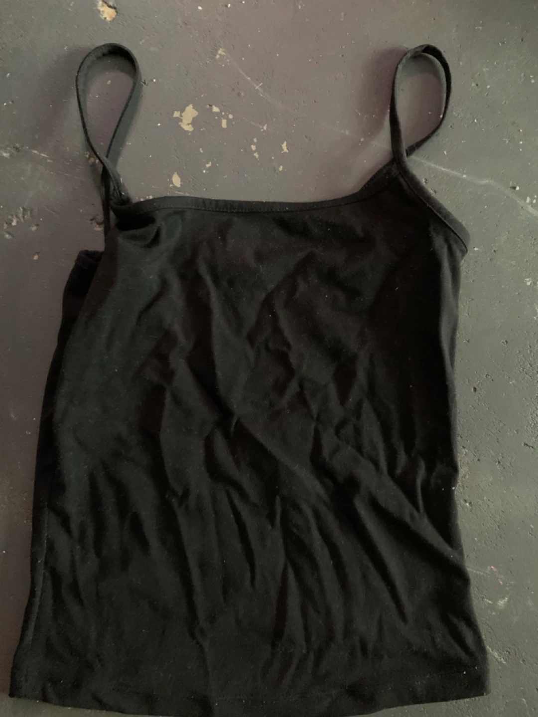 Garage Black Spaghetti Strap Camisole Top