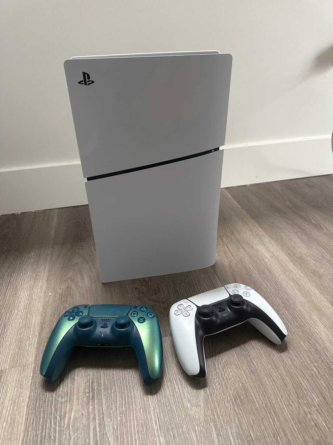 PlayStation 5 Console with Two Controllers