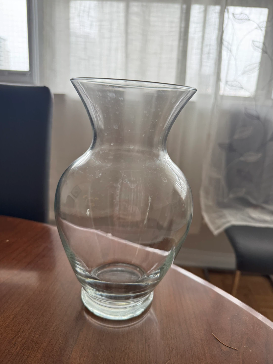 Clear Glass Vase