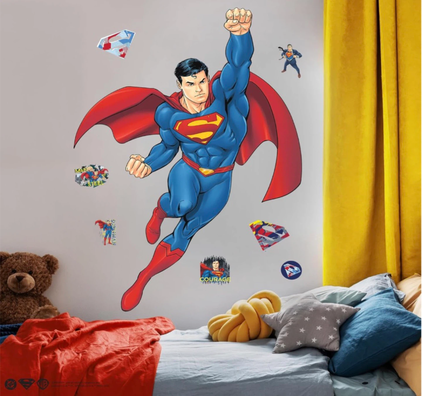 Roommates Superman Wall Decals - photo 4
