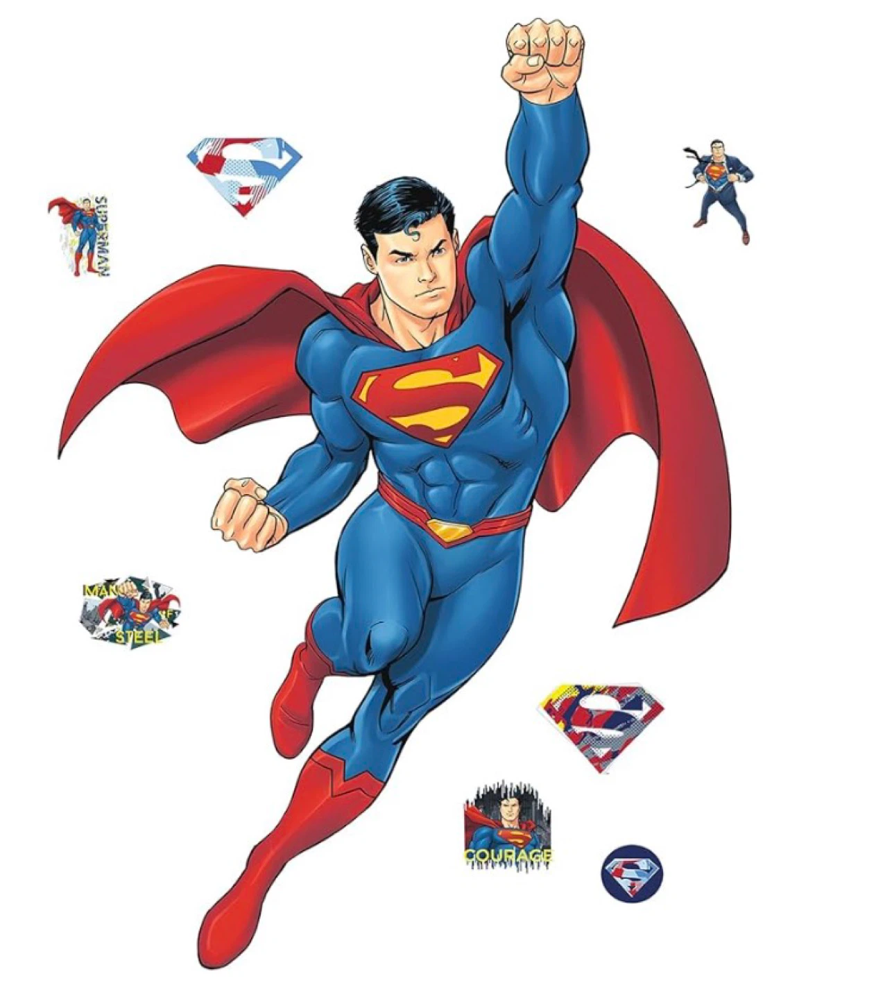 Roommates Superman Wall Decals