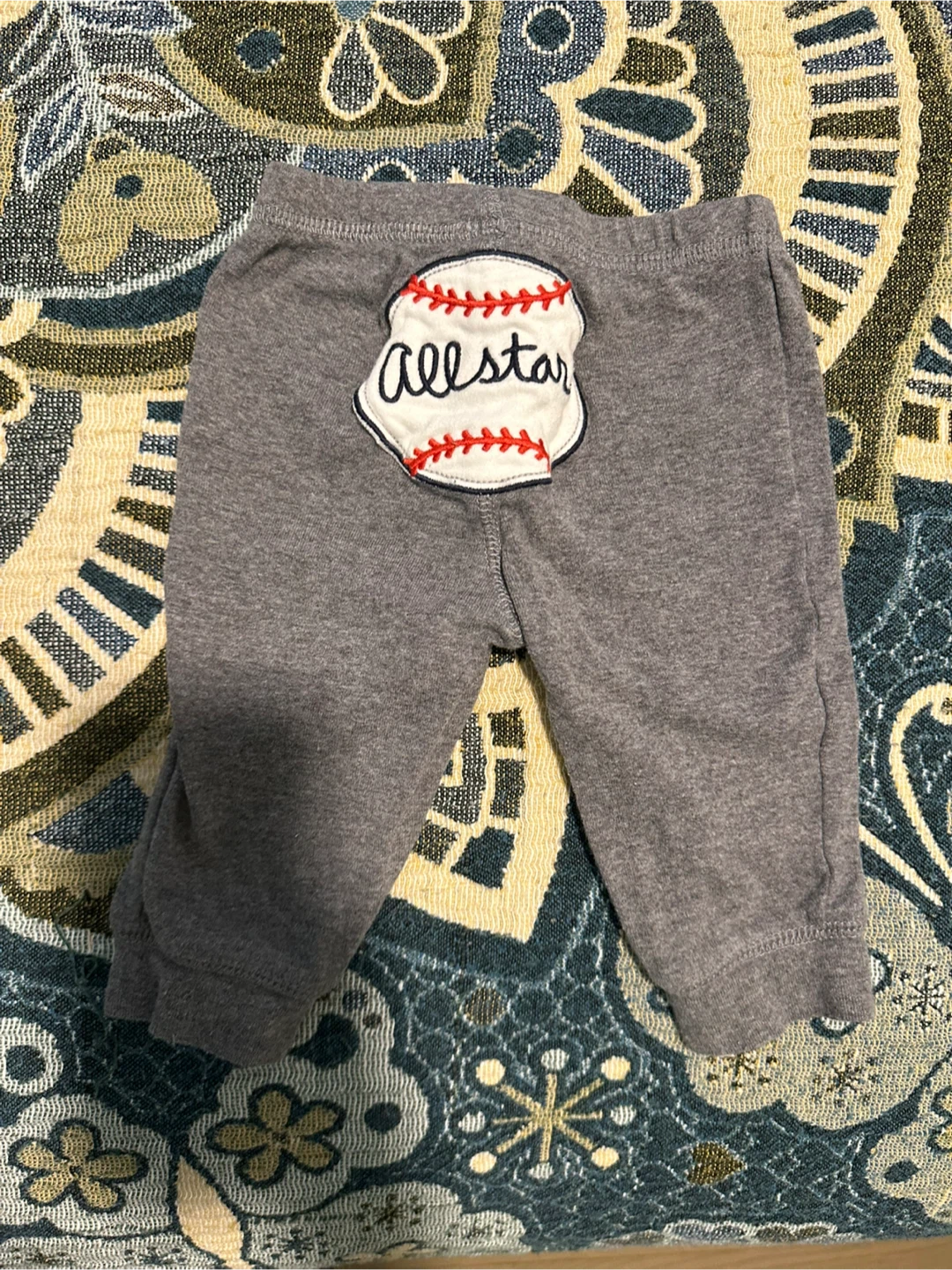 Carter's Baby "Allstar" Baseball Pants Size 6 Months - photo 2
