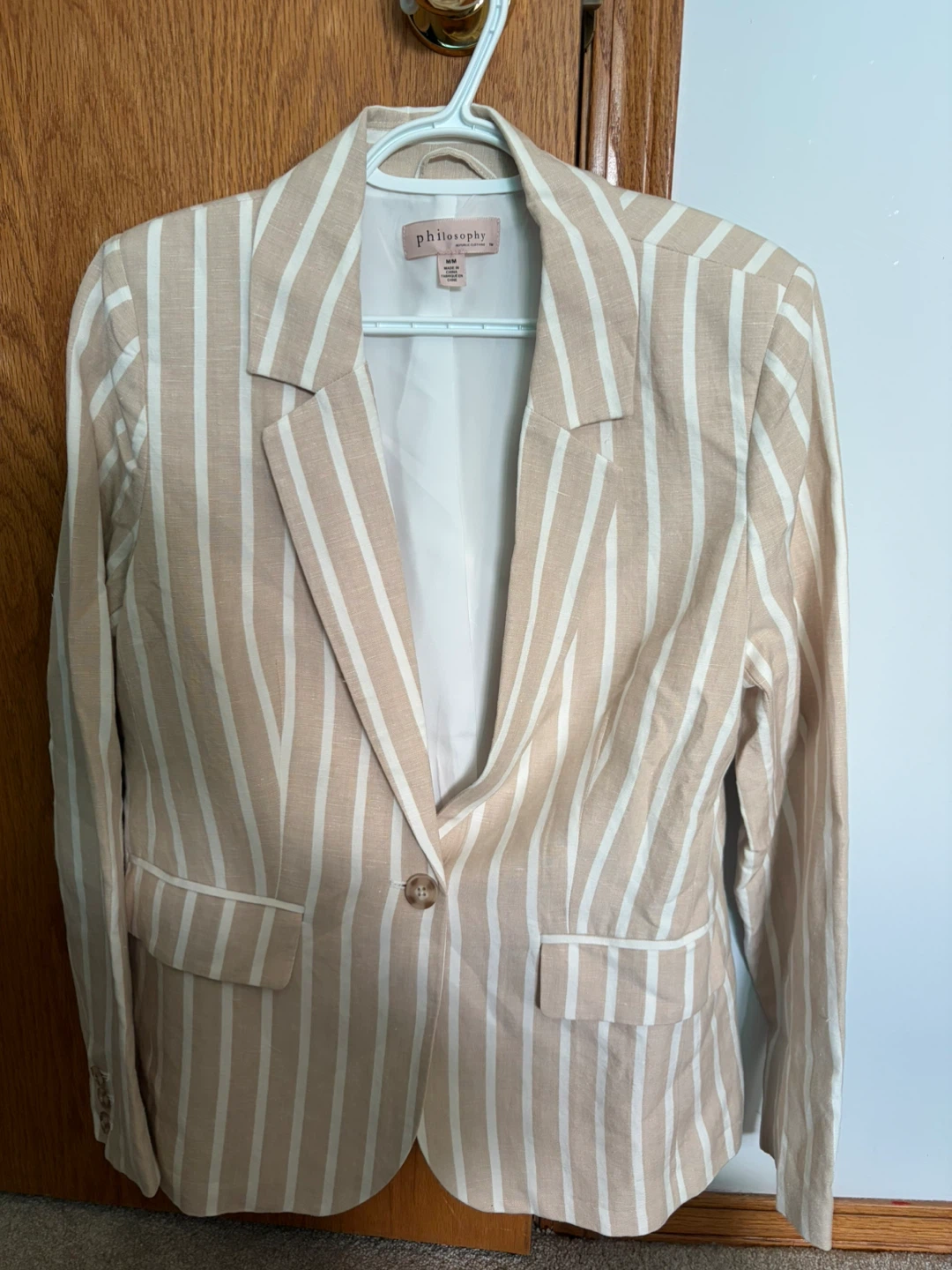 Philosophy Republic Clothing Striped Blazer