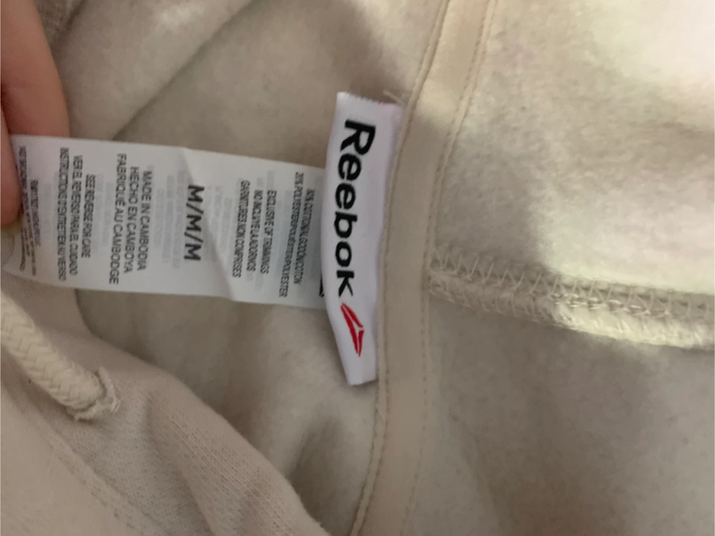 Reebok Hoodie - Size M - photo 3