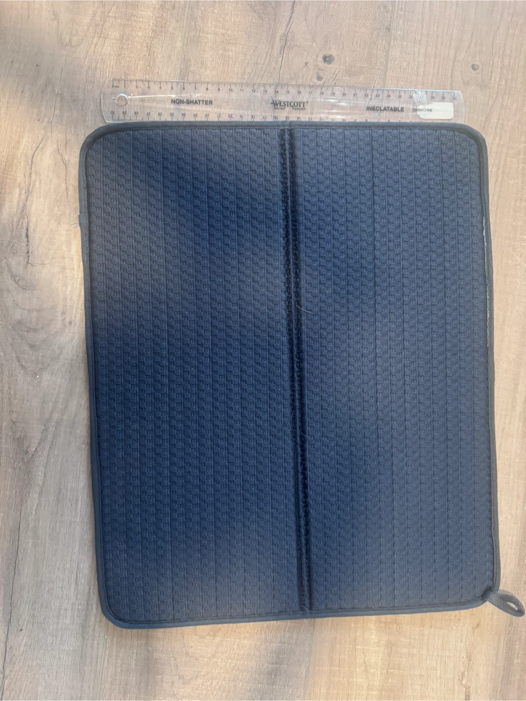 Dark Blue Dish Drying Mat