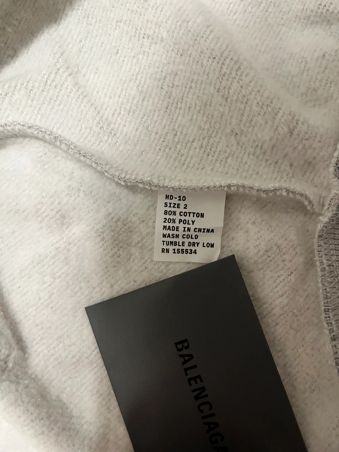 Yeezy SZNX Grey Zip-Up Hoodie - photo 4
