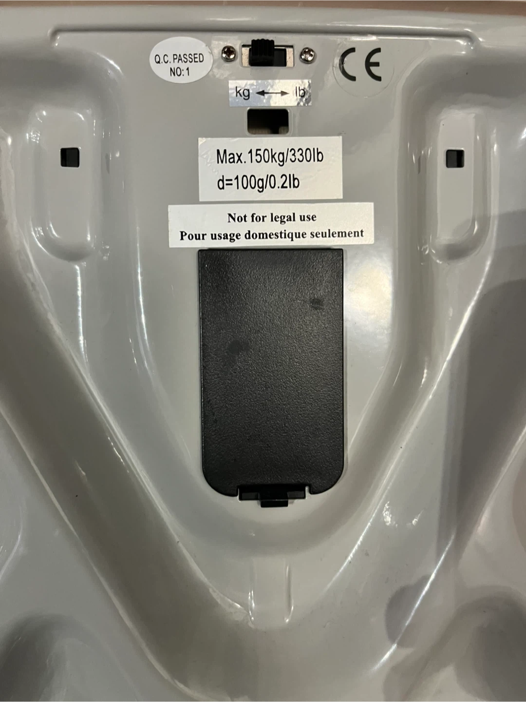 TOTAL BODY JEROME ALEXANDER Bathroom Scale - photo 2