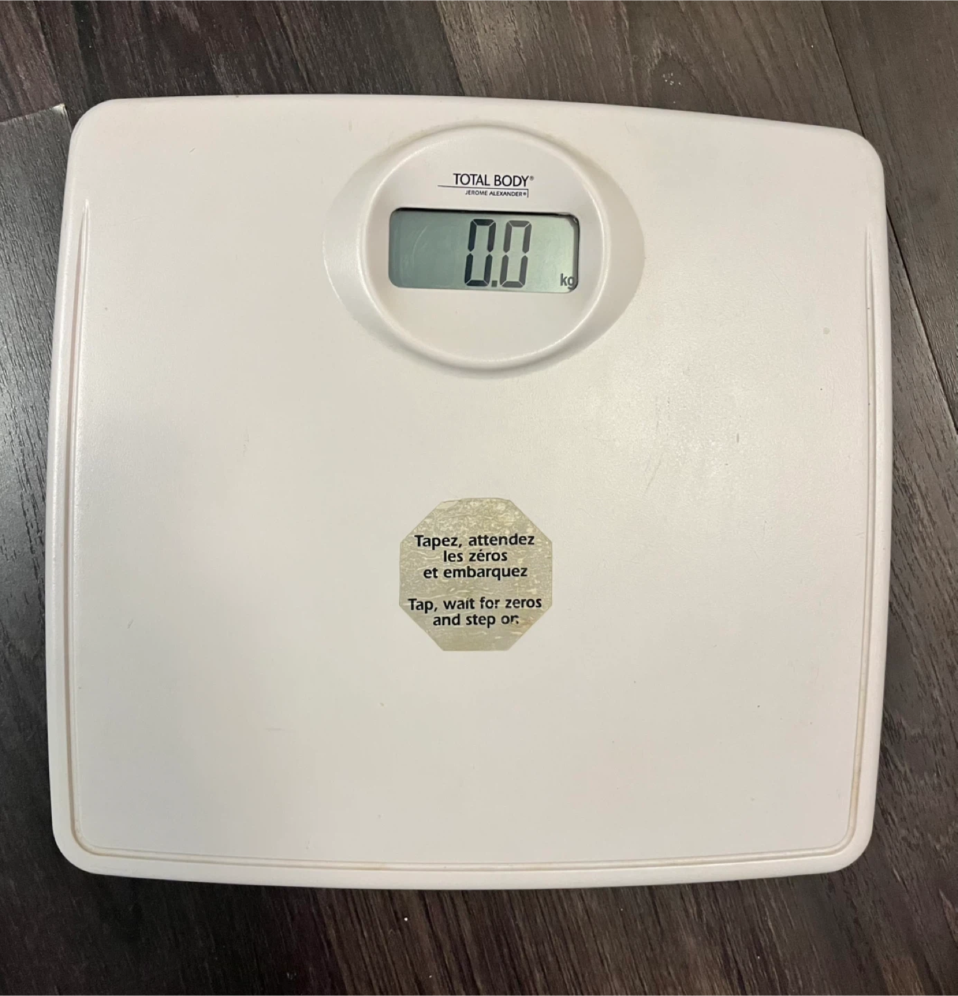 TOTAL BODY JEROME ALEXANDER Bathroom Scale