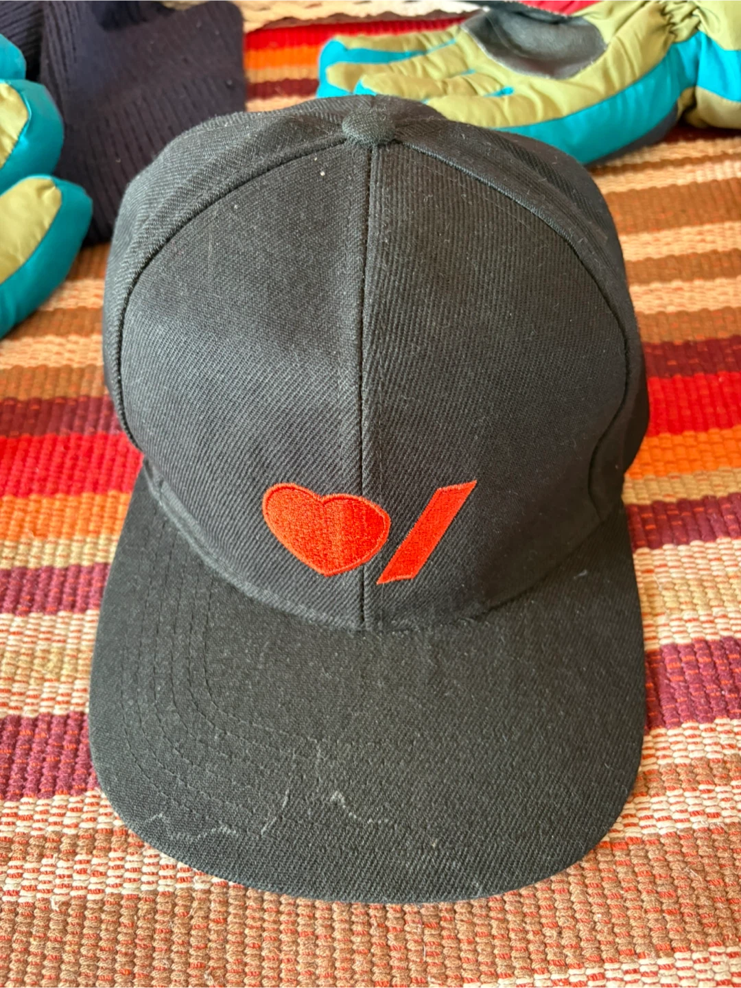 Black Acrylic Baseball Cap