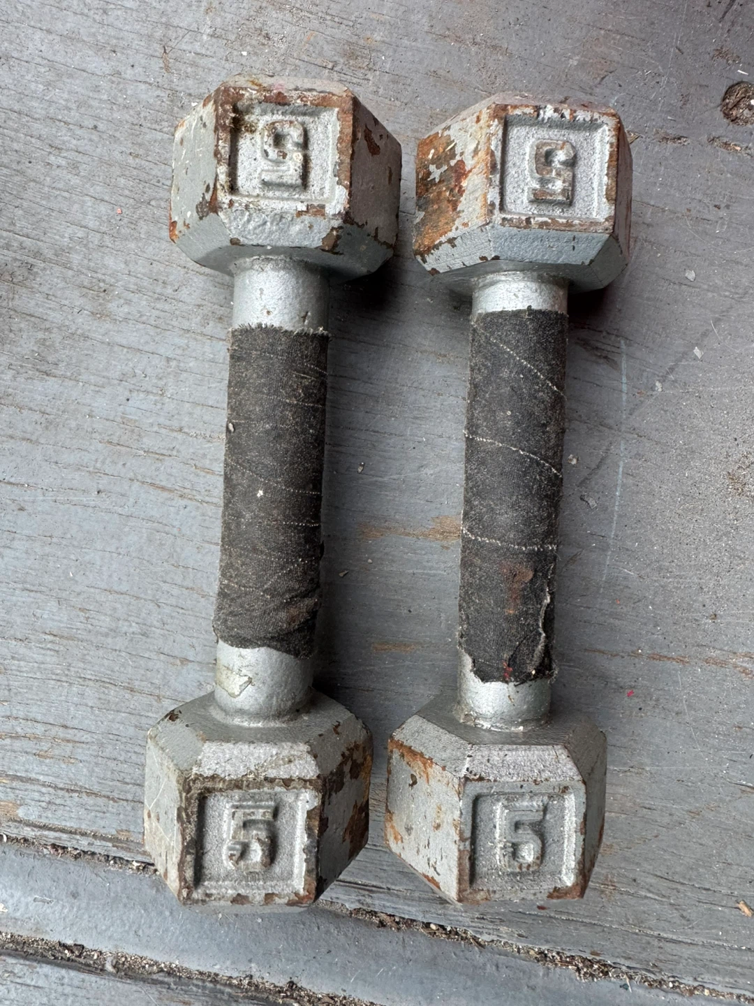 Pair of 5lb Dumbbells