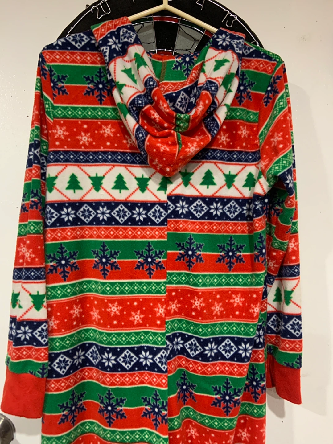 Christmas Fleece Hooded Onesie Pajamas M/M - photo 4