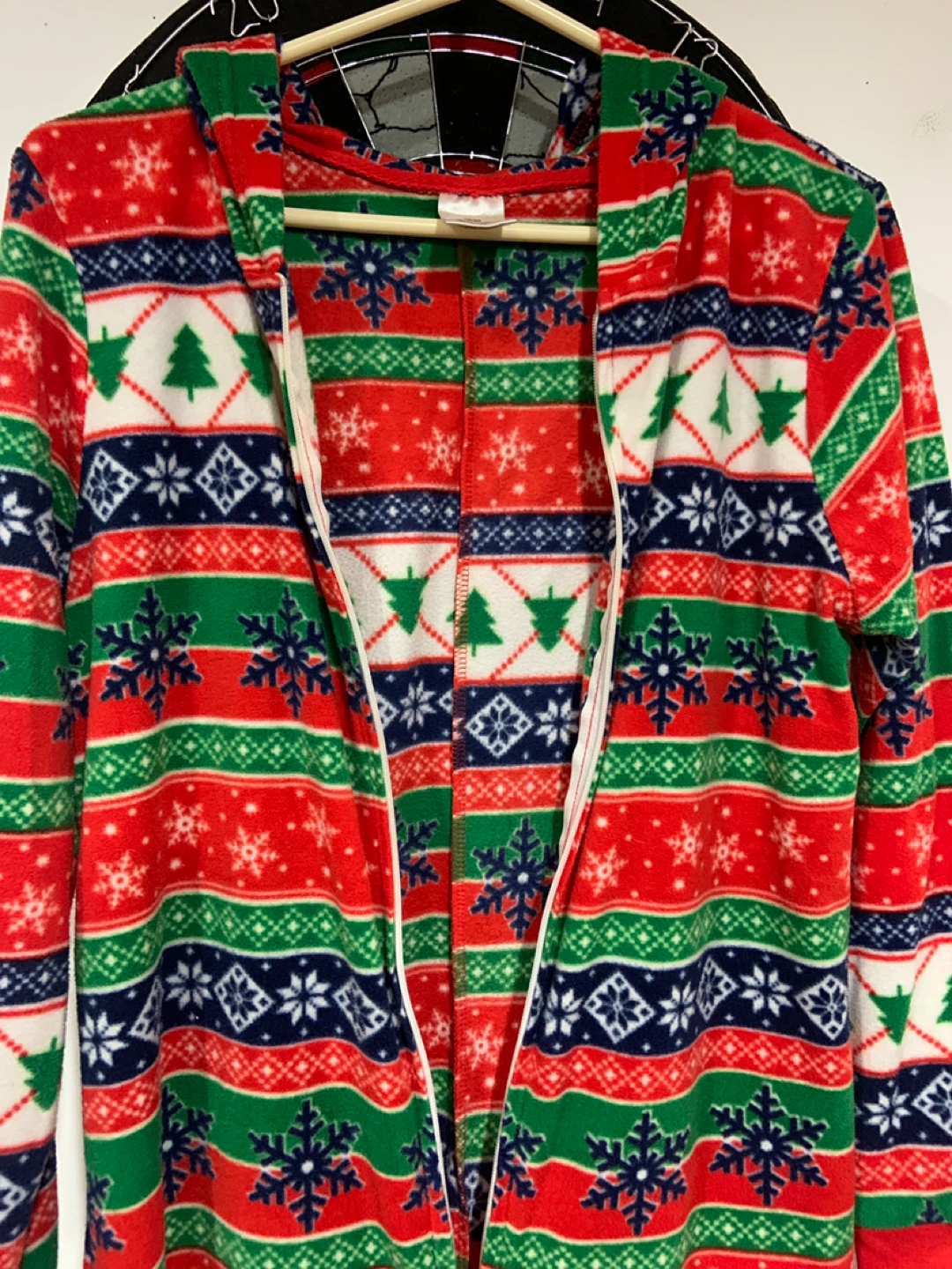 Christmas Fleece Hooded Onesie Pajamas M/M - photo 2