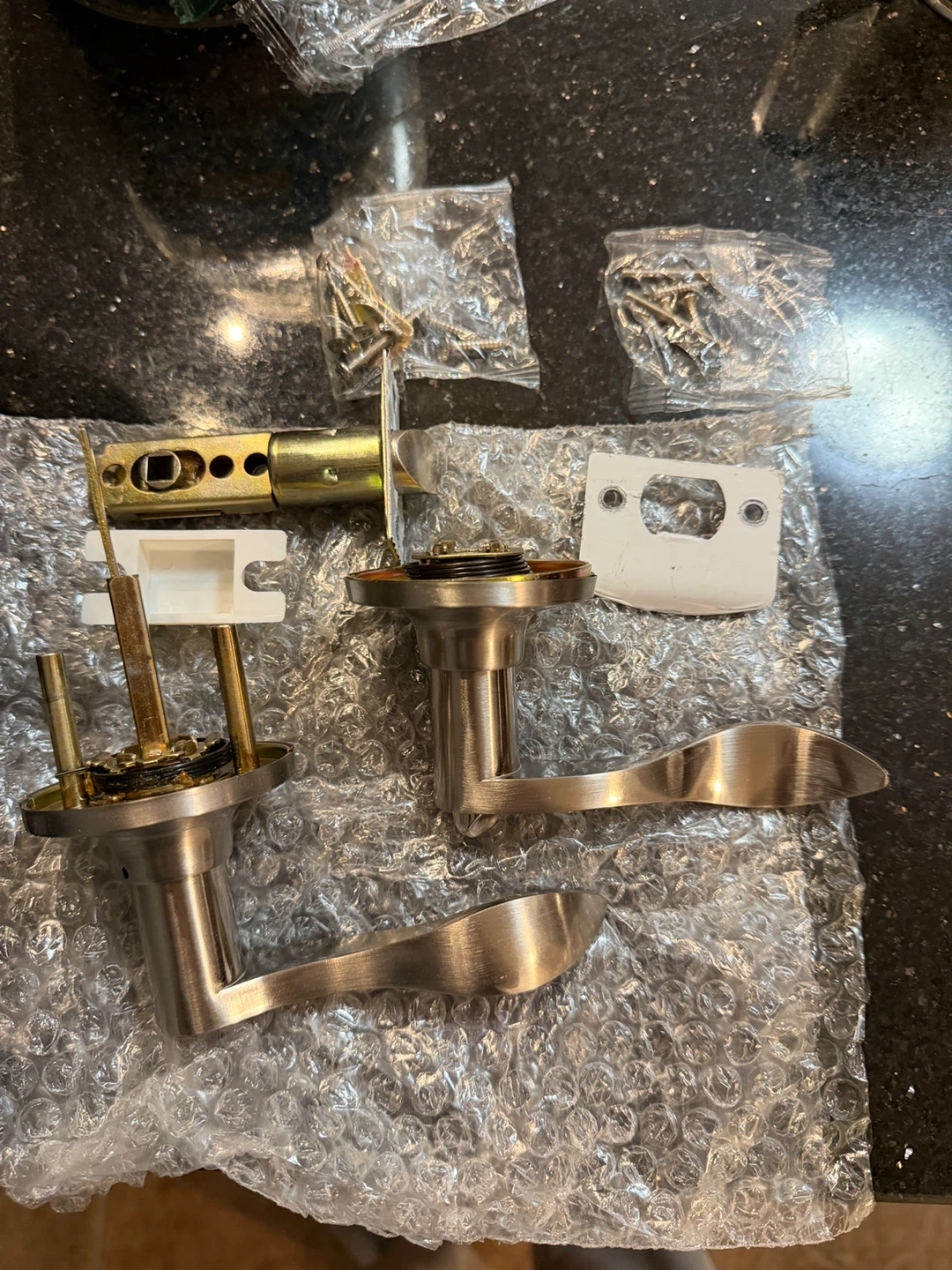 New Door Lock with Knob – Complete Set | New