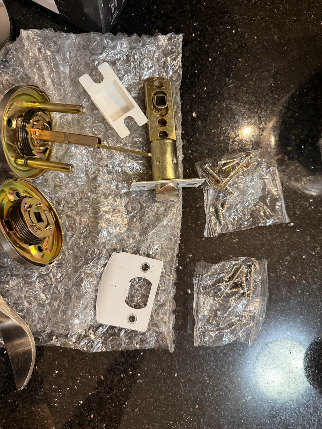 New Door Lock with Knob – Complete Set | New - photo 3