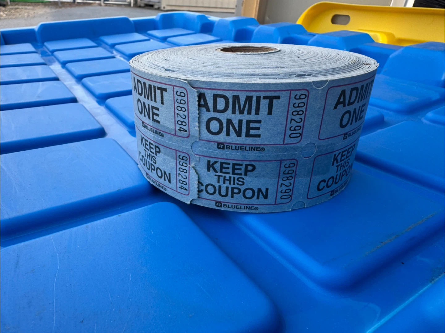 Blueline Admit One Tickets - photo 5