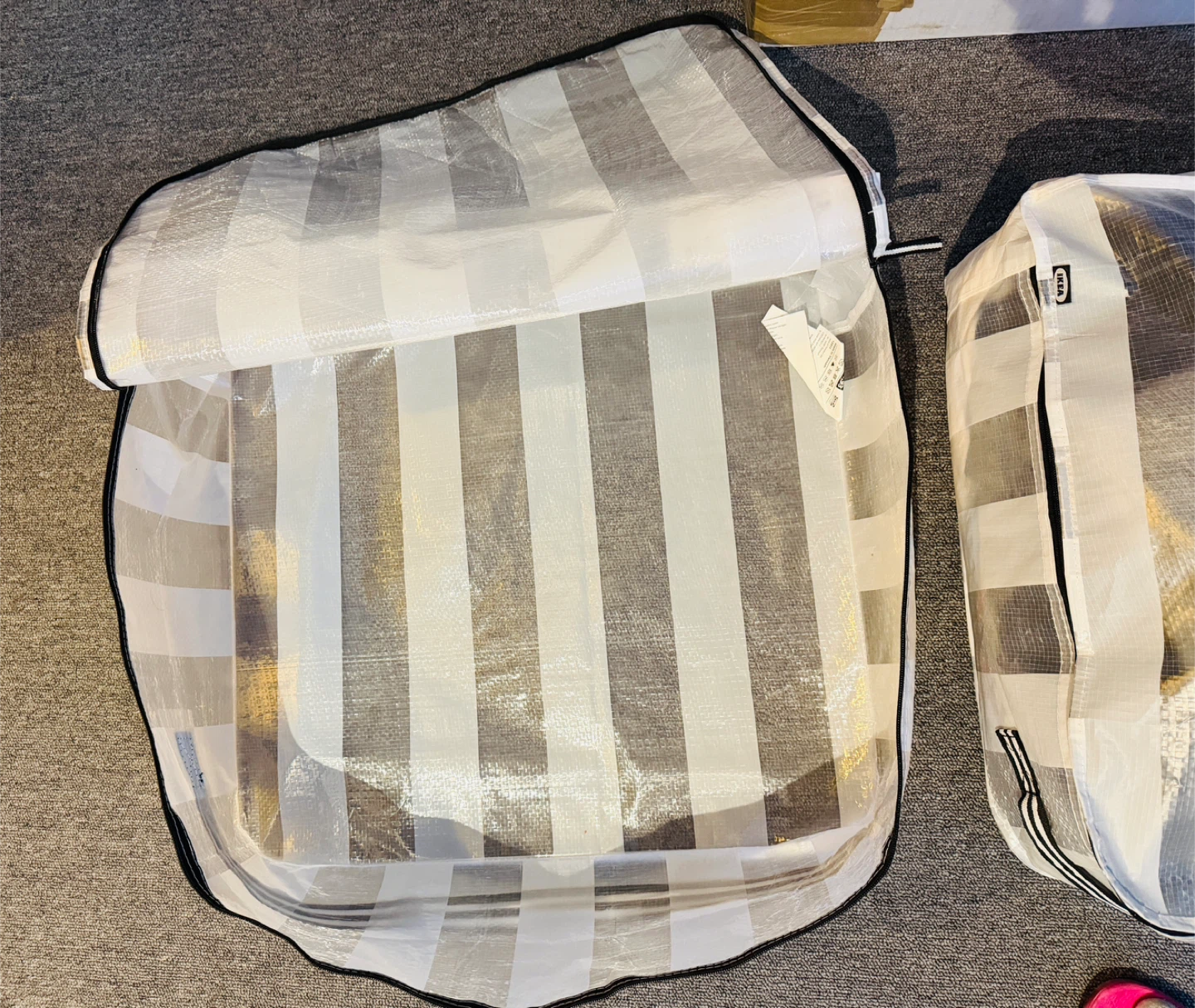 2 IKEA Under-Bed Storage Bags with Zip & Handles I multipurpose - photo 2