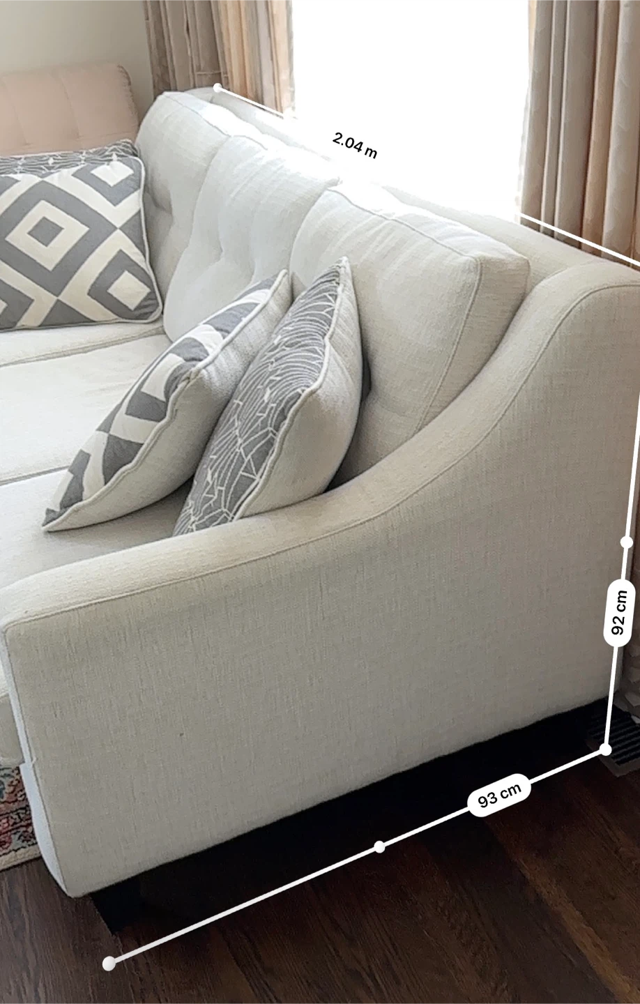 Light Beige Sofa - photo 4