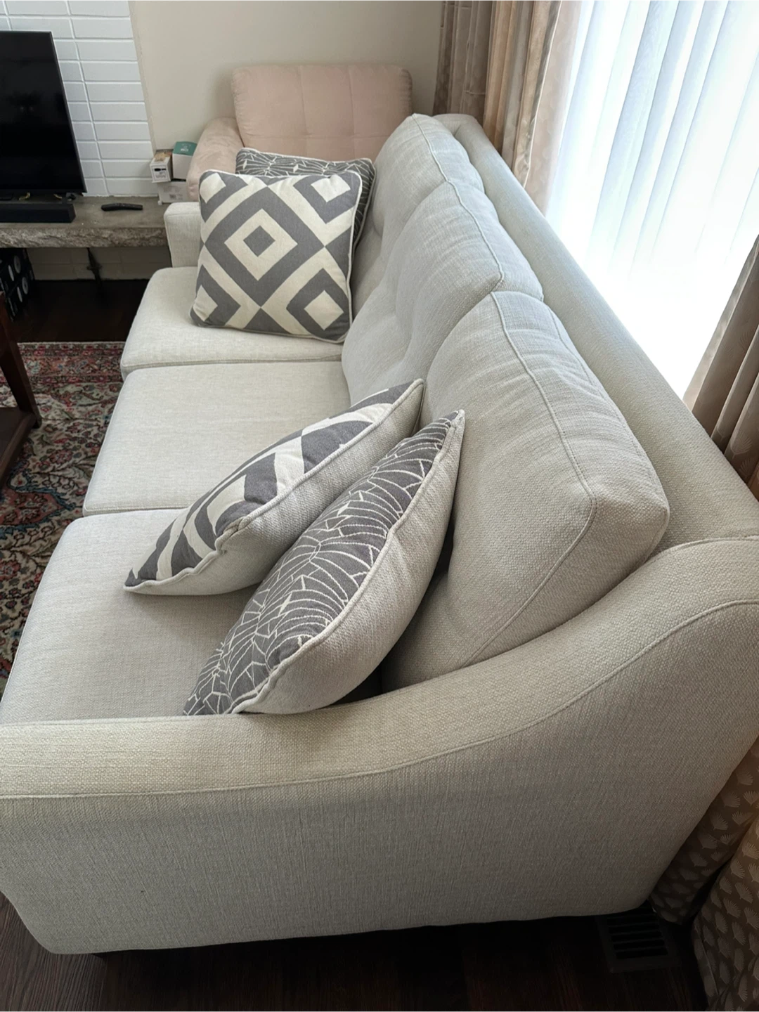 Light Beige Sofa - photo 2