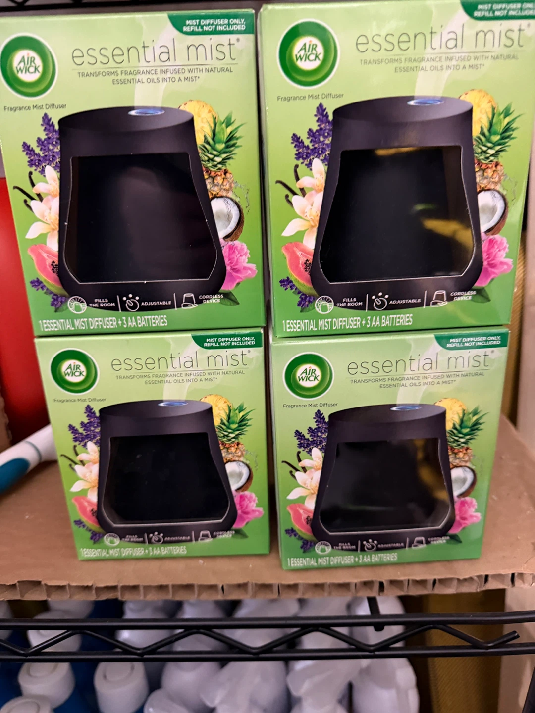 Air Wick Essential Mist Fragrance Diffuser (4 Pack)