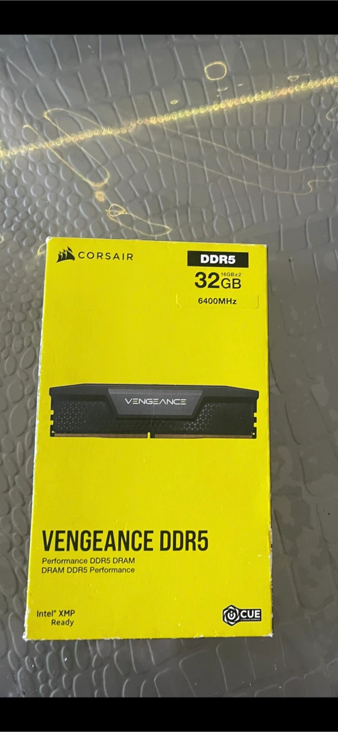 Corsair Vengeance RGB DDR5 RAM 32GB (2x16GB) 6400MHz
