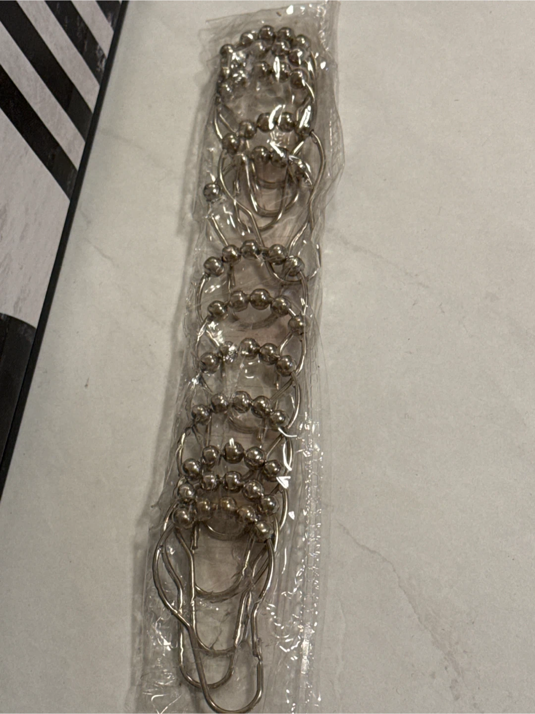 Shower Curtain Hooks Roller Ball Set - photo 2