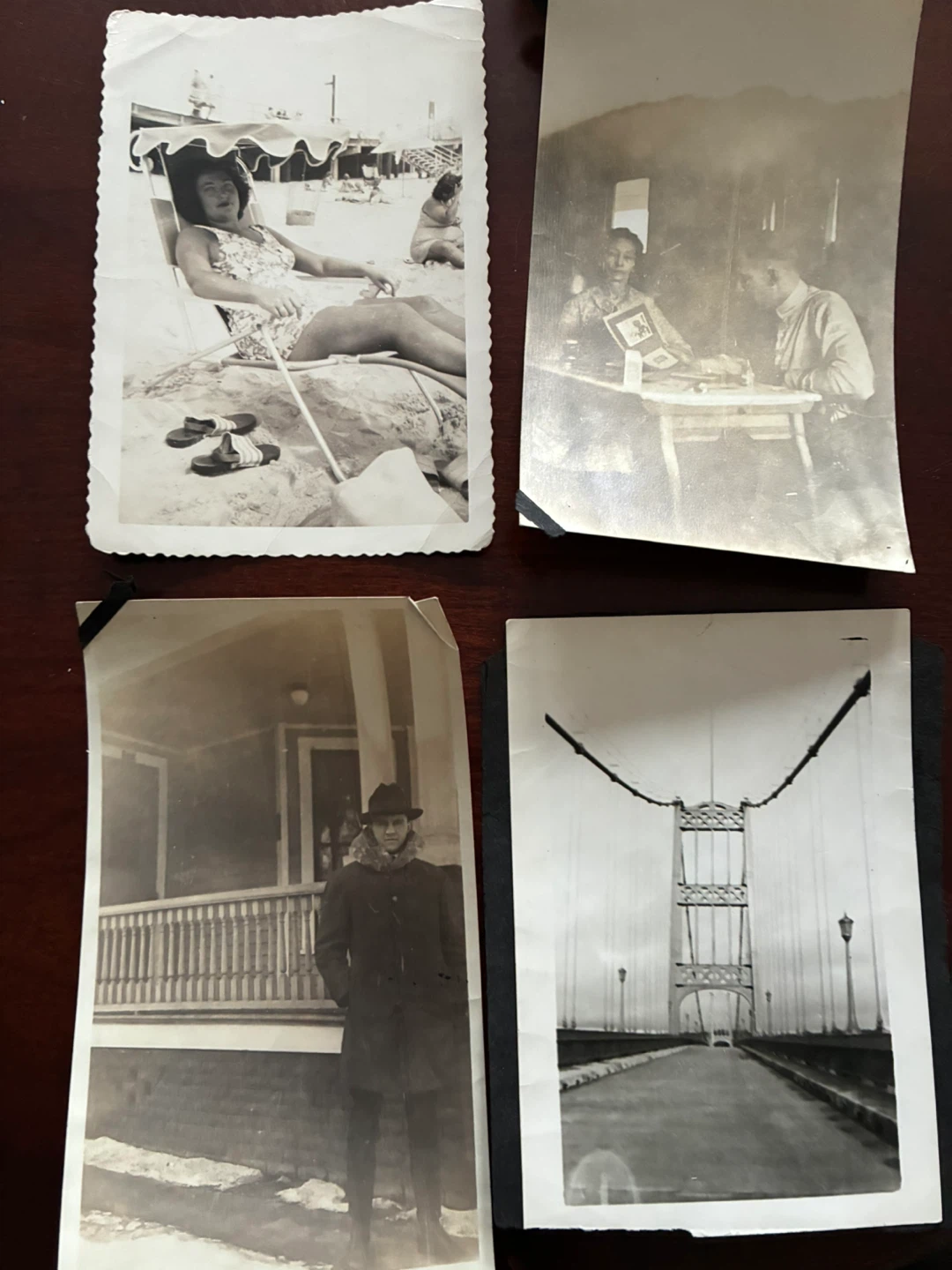 Old photos vintage snapshots $3 scrapbooking art crafts x