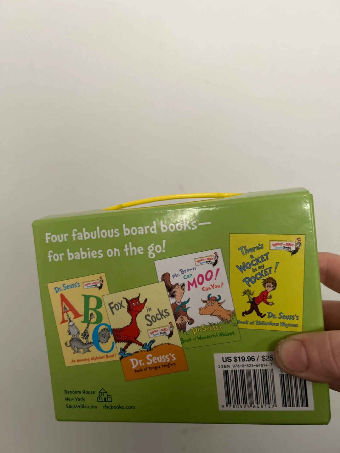 Dr. Seuss The Little Green Box of Bright and Early Board Books - photo 2