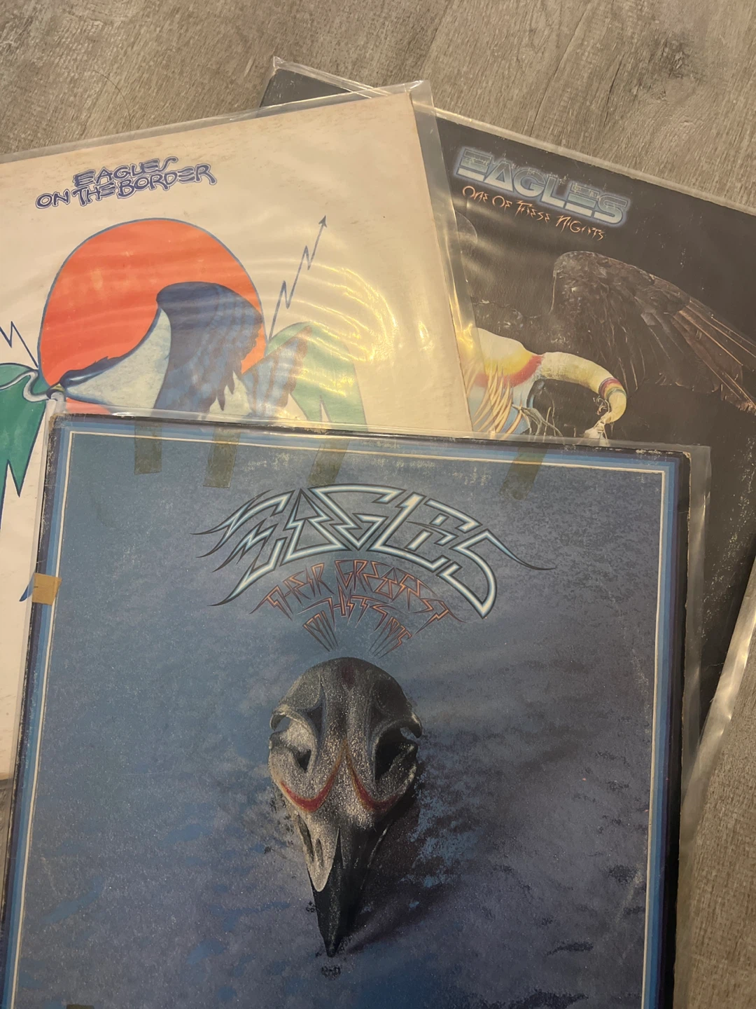 Eagles Vinyl Records Lot