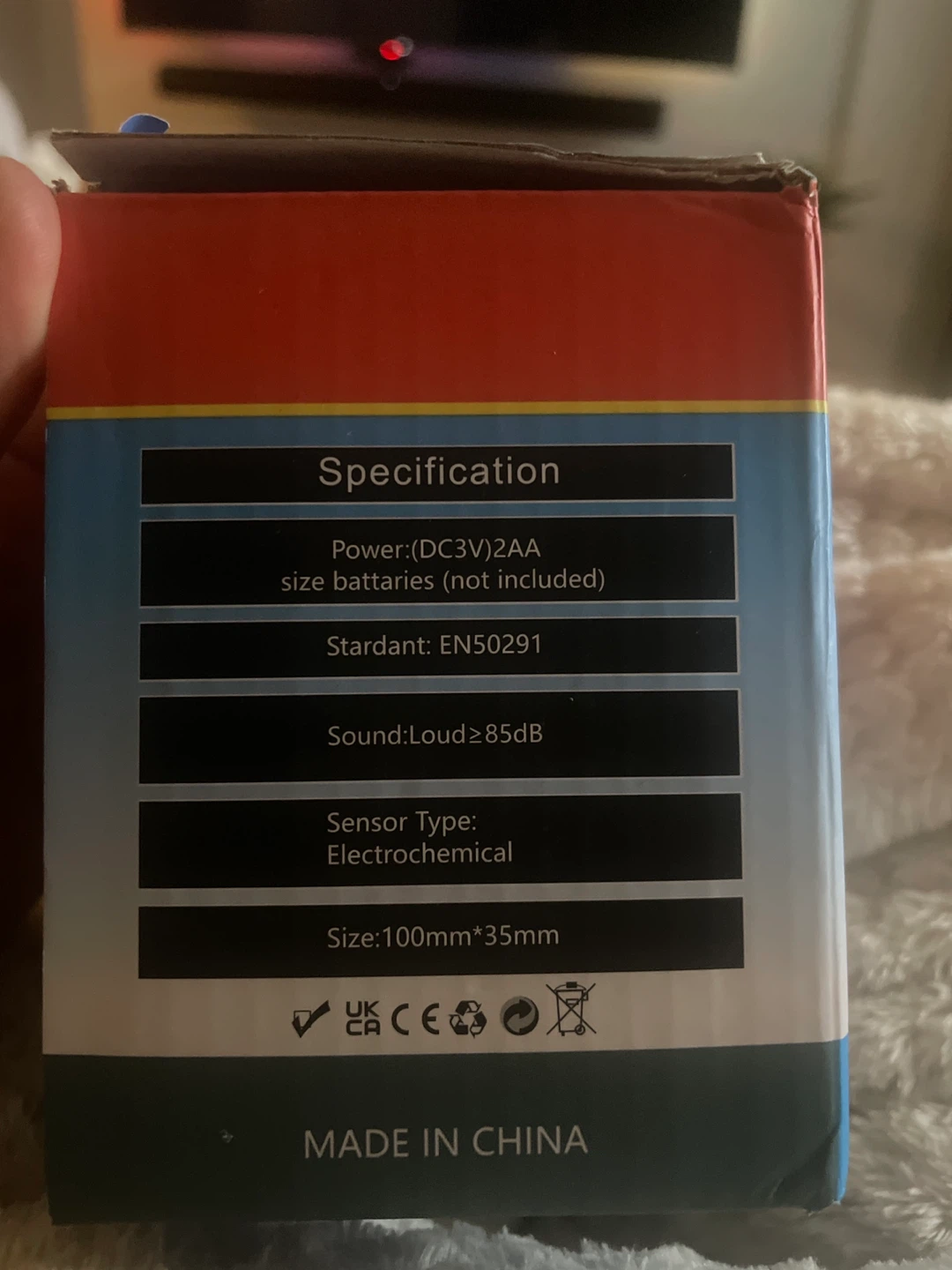 Carbon Monoxide Alarm Model C20A - photo 3