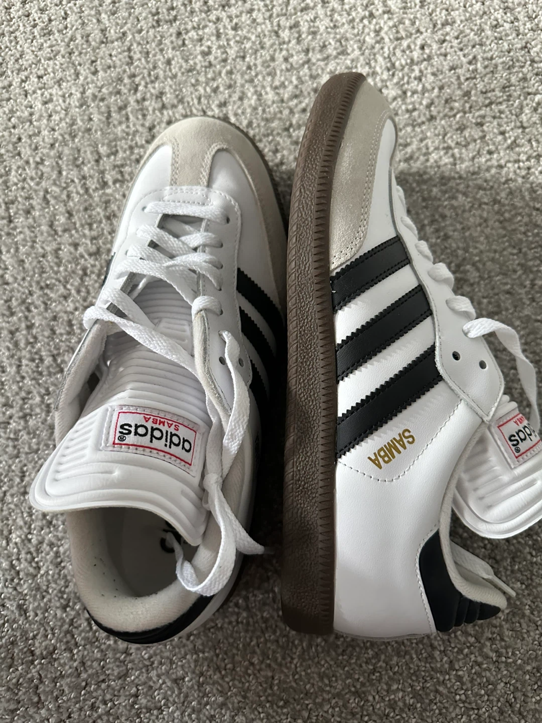 Adidas Samba Sneakers White/Black Size 8.5 - photo 2