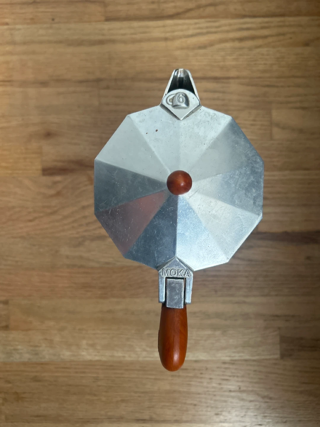Moka Pot Coffee Maker - Aluminium - photo 2