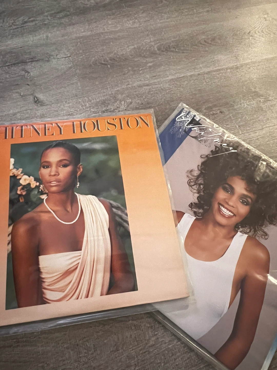 Whitney Houston Vinyl Records (2)