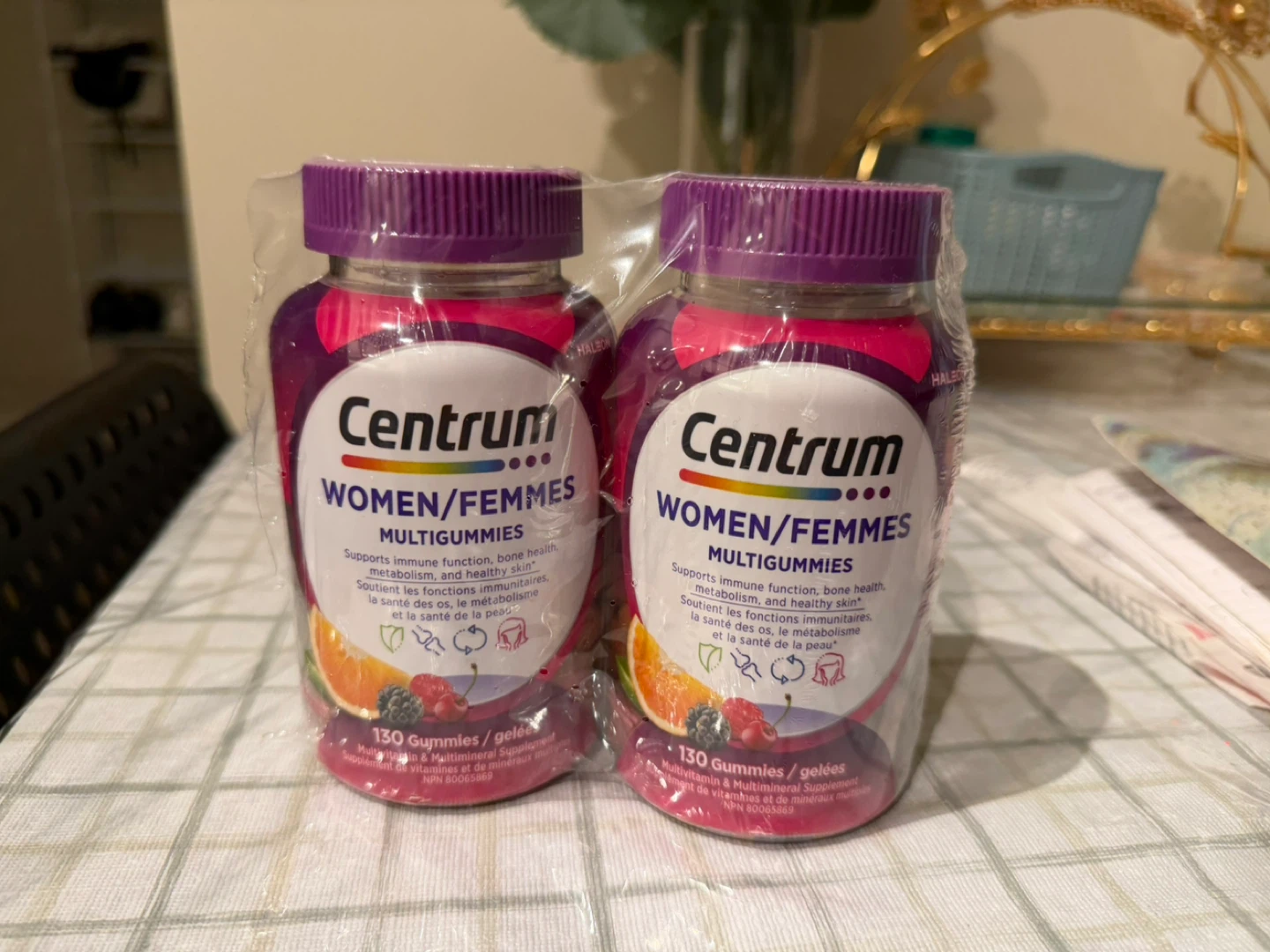 Centrum Women/Femmes Multigummies Multivitamin Supplement