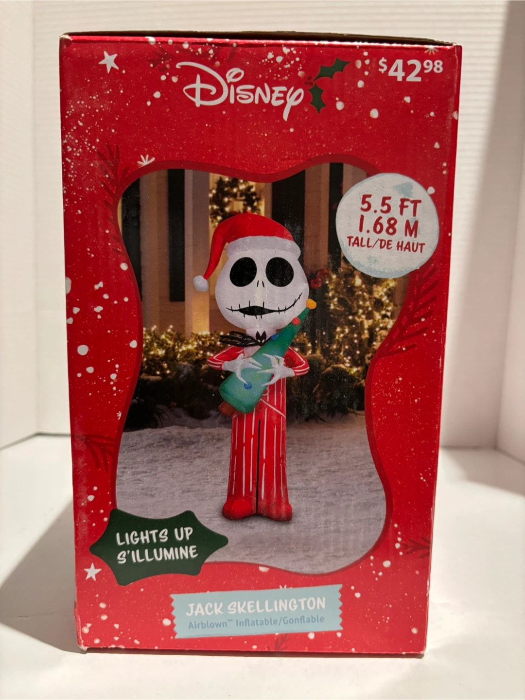Disney Gemmy Jack Skellington Airblown Inflatable 5.5 FT - photo 2