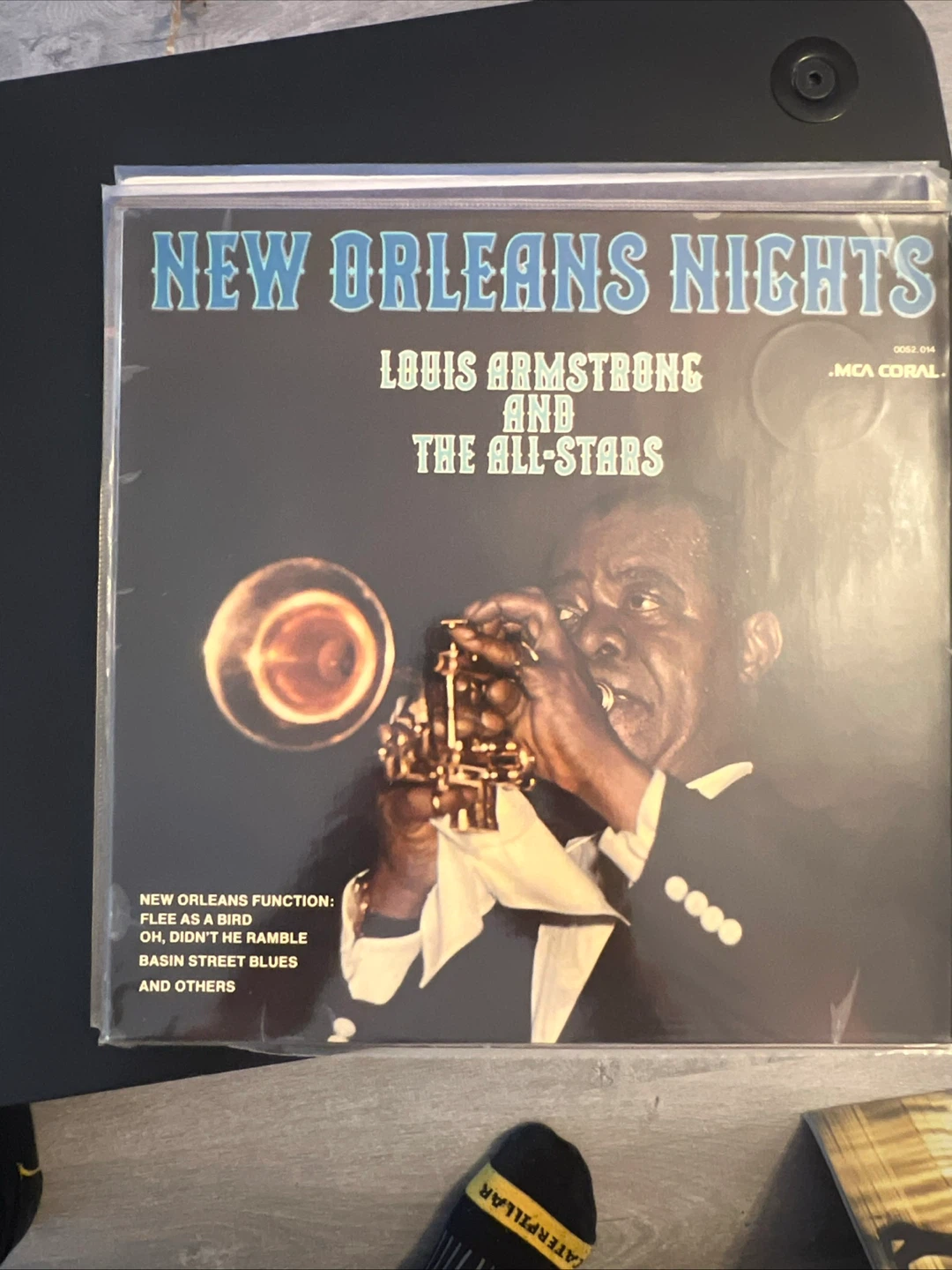 Louis Armstrong All-Stars New Orleans Nights Vinyl Record