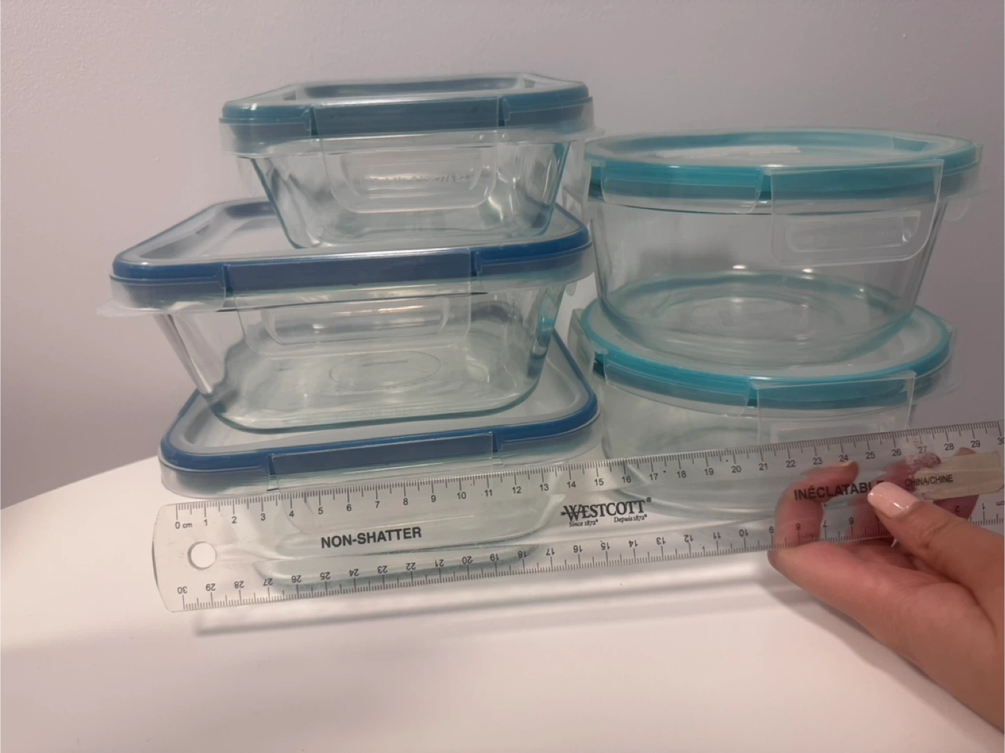 Snapware Glass Food Storage Containers Set (5 piece)