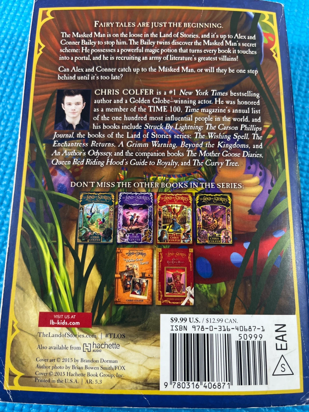 The Land of Stories: An Author's Odyssey by Chris Colfer - photo 3