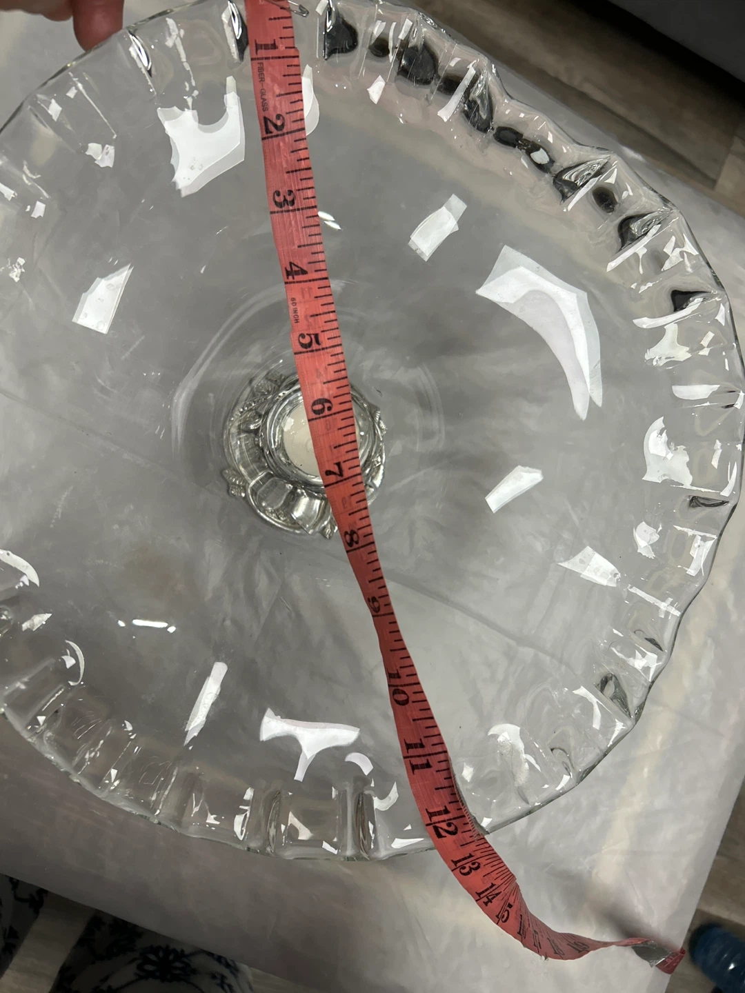 Glass Pedestal Serving Bowl - photo 4