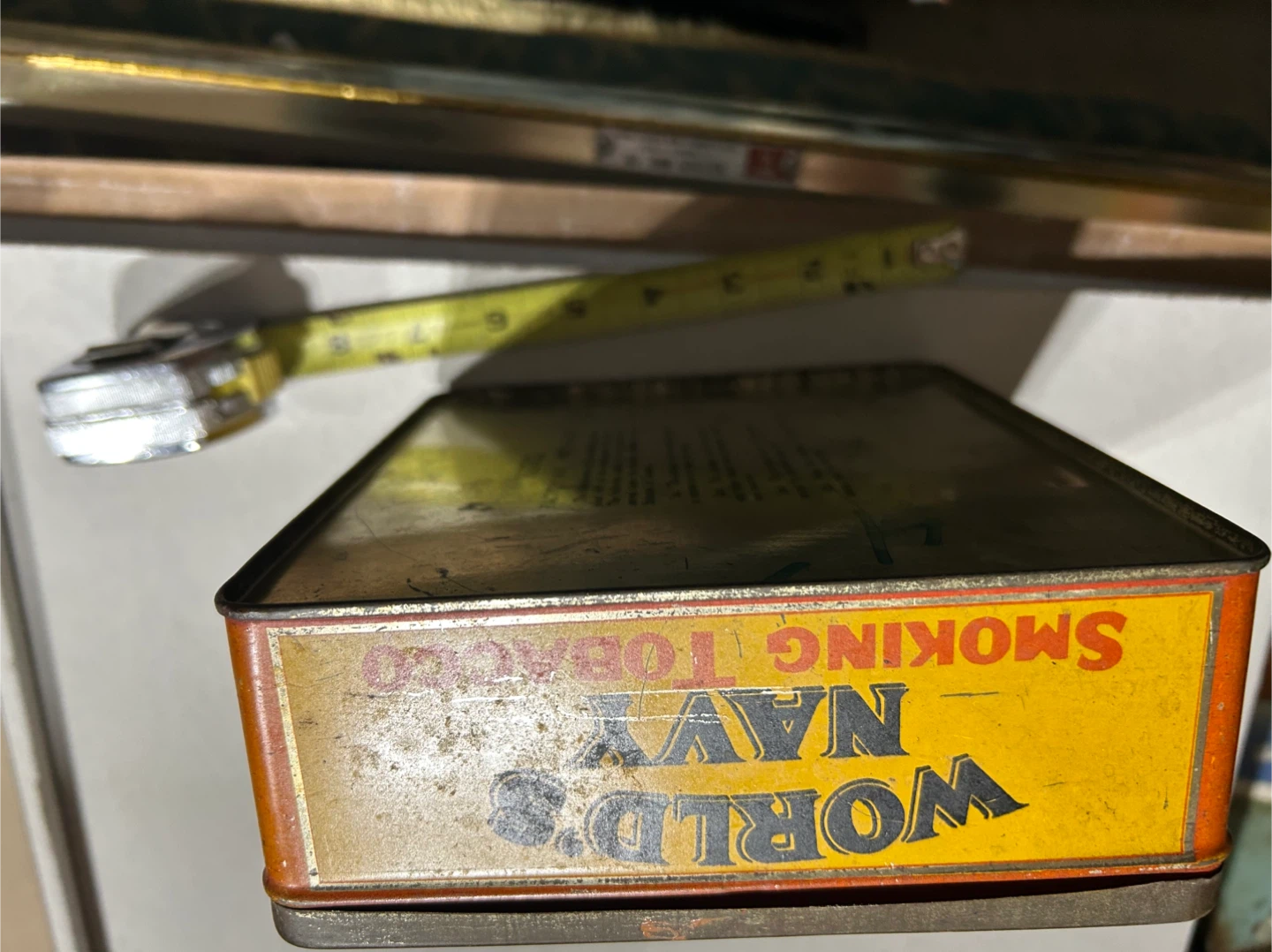 World's Navy Tobacco Plug Tin - photo 4