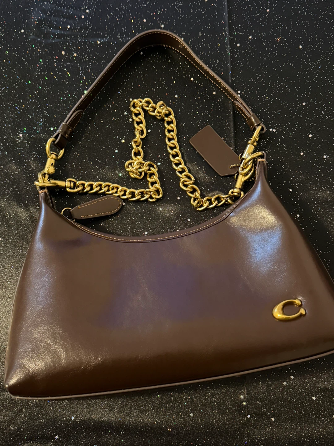 Coach Brown Leather Shoulder Bag - photo 2
