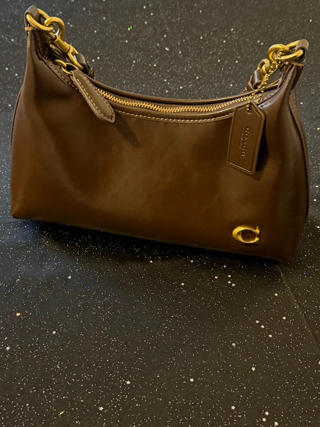 Coach Brown Leather Shoulder Bag - photo 5