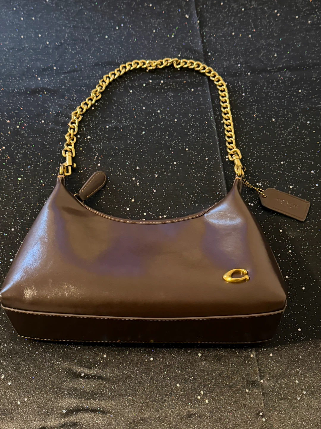 Coach Brown Leather Shoulder Bag - photo 4