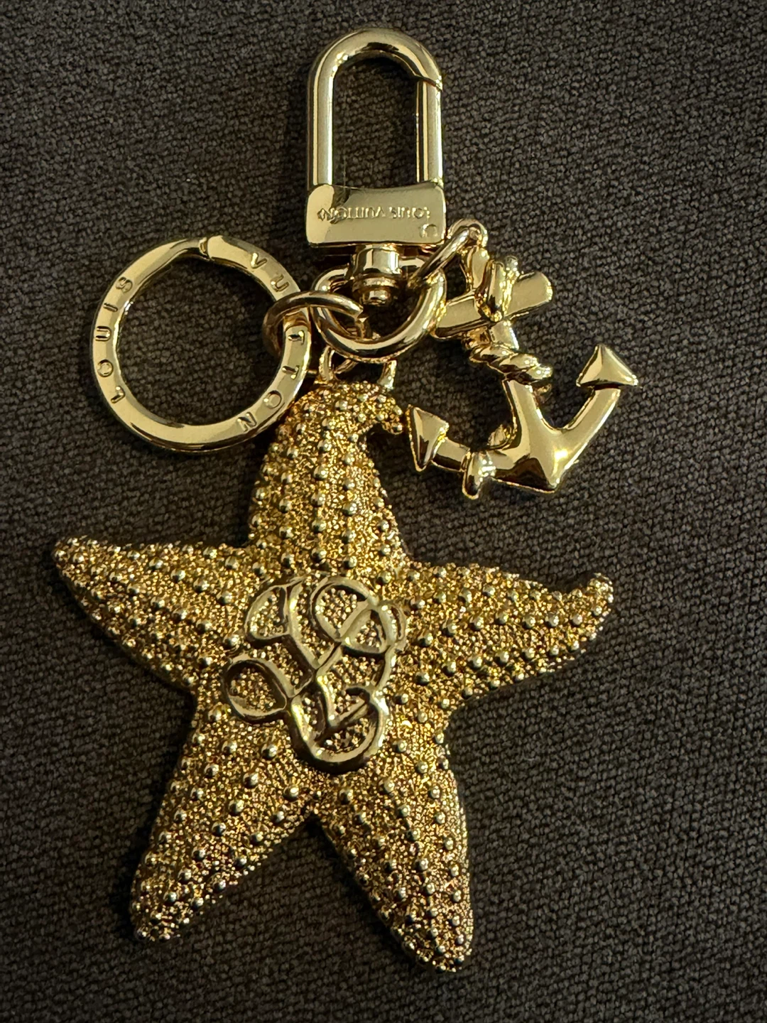 Louis Vuitton Starfish & Anchor Bag Charm Keychain - photo 3