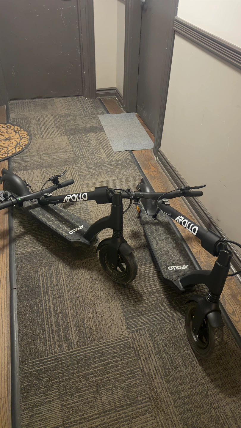 2x Apollo Electric Scooters
