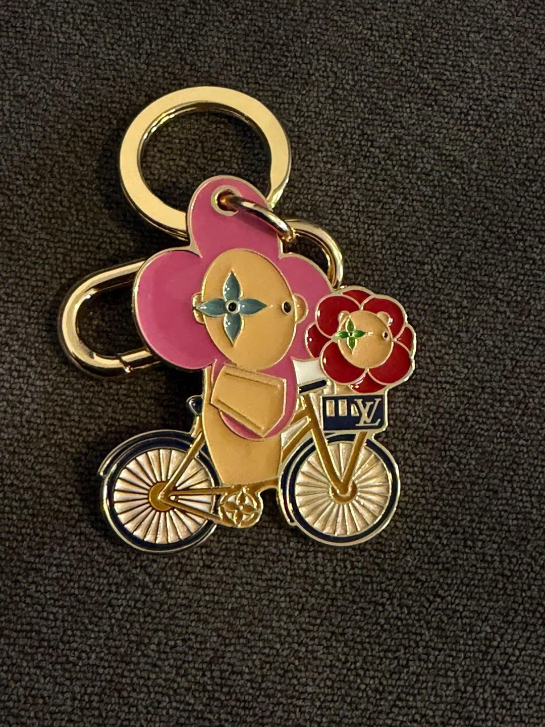 Louis Vuitton "Viviennne" Keychain Charm - photo 2