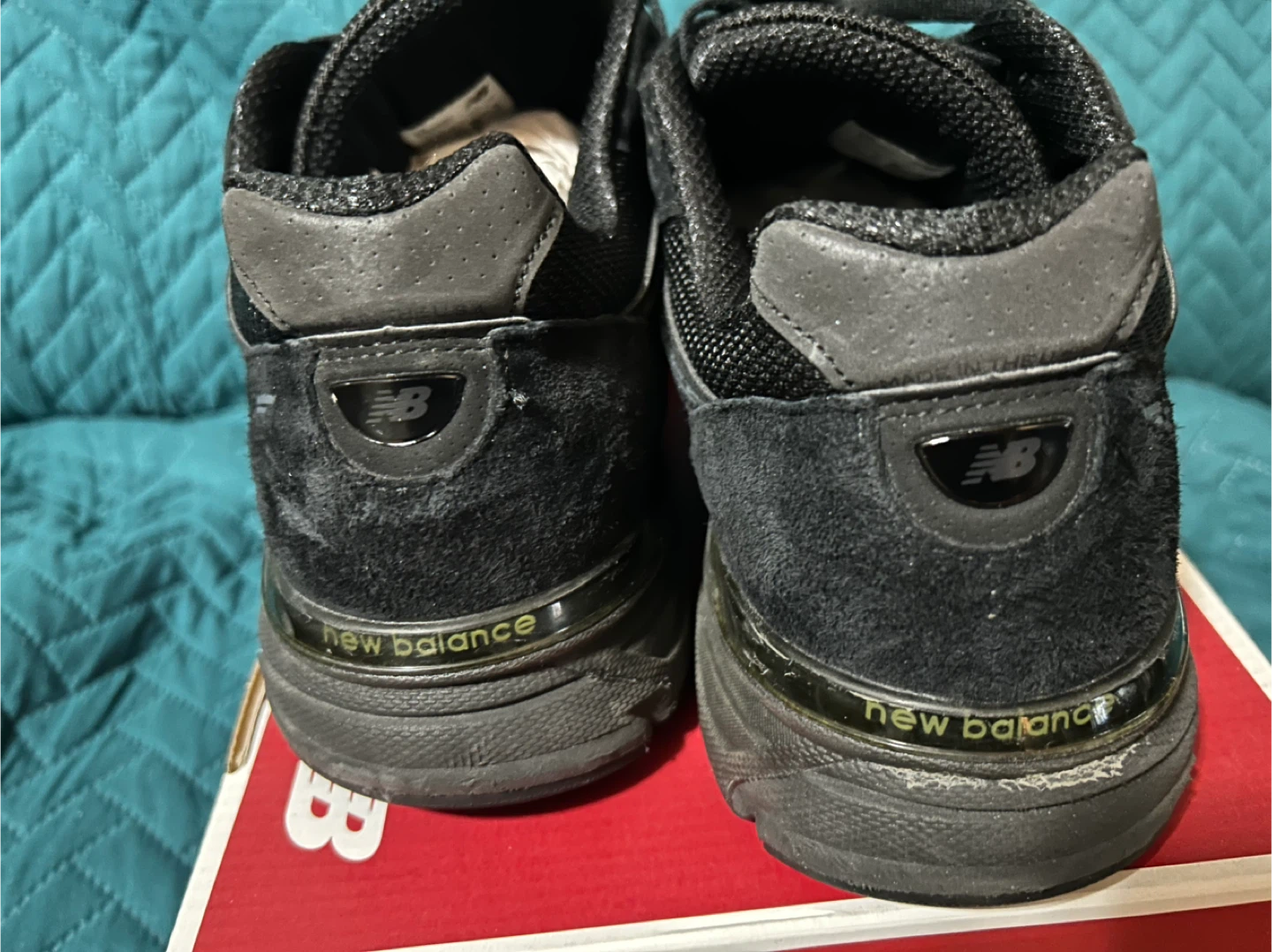 New Balance 990v4 “Triple Black” – Men’s 11.5 Wide / 2E - photo 3