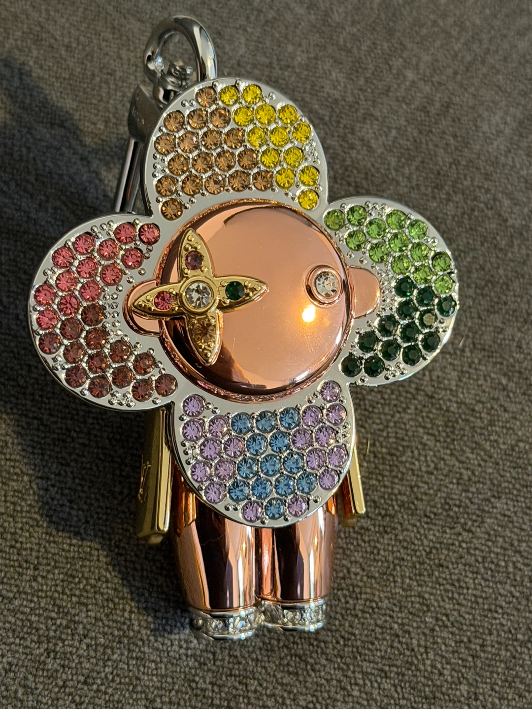 Louis Vuitton Flower Charm Keychain - photo 3